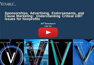 Sponsorships, Advertising, Endorsements, and Cause Marketing