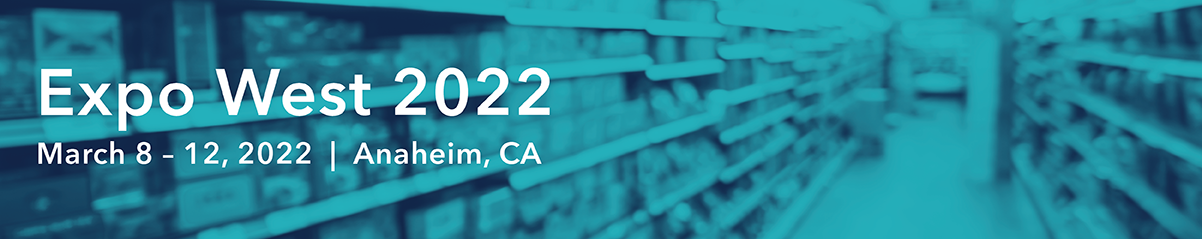 Expo West 2022 Landing Page Banner