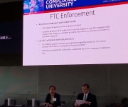 Emma Blaser presenting at Compliance University