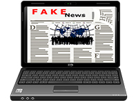 fake news website