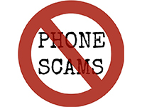 no phone scams