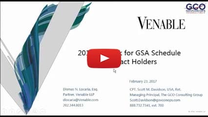2017 Outlook for GSA Schedule Contract Holders