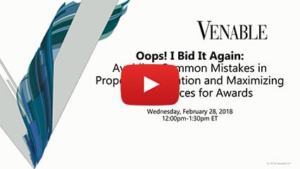 Oops, I Bid It Again! Avoiding Common Mistakes in Proposal Preparation