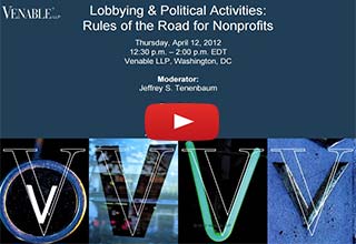 Lobbying & Political Activities: Rules of the Road for Nonprofits