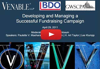 Developing and Managing a Successful Fundraising Campaign