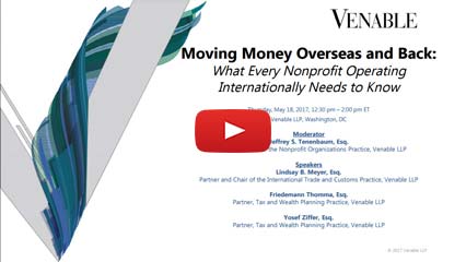 Moving Money Overseas and Back: What Every Nonprofit Operating Internationally Needs to Know