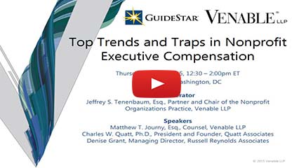 Top Trends and Traps in Nonprofit Executive Compensation