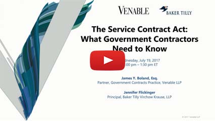 The Service Contract Act