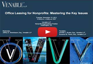 Office Leasing for Nonprofits: Mastering the Key Issues