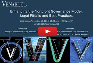 Enhancing the Nonprofit Governance Model: Legal Pitfalls and Best Practices